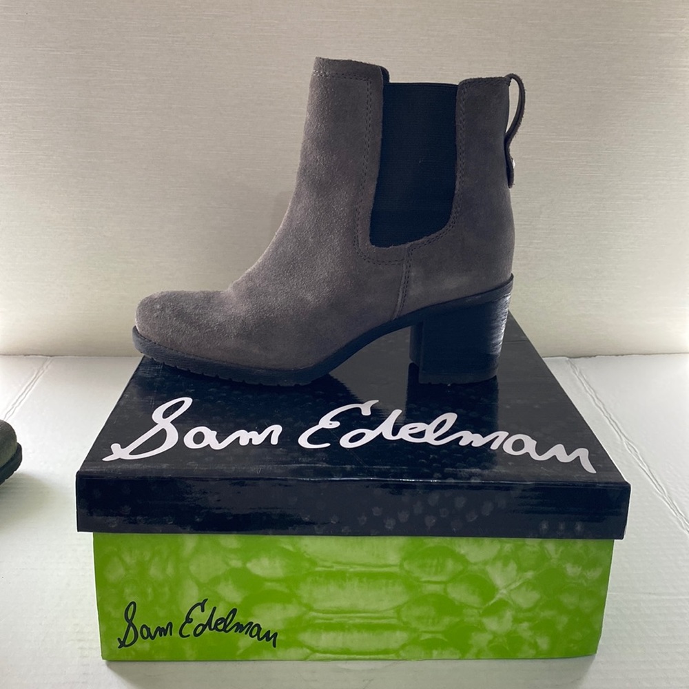 Sam Edelman suede booties
